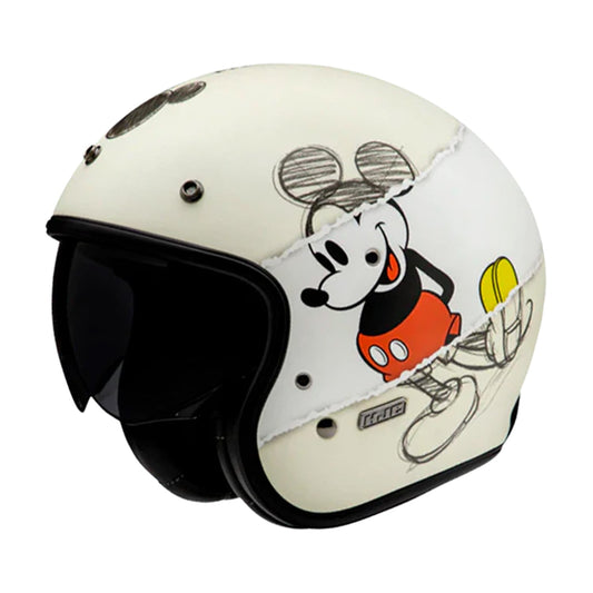HJC V31 Helmet Disney Mickey MC8SF White/Pink Matt
