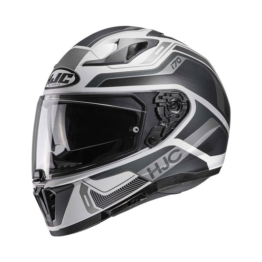 HJC i70 Helmet Lonex MC5SF Black/White/Grey Matt