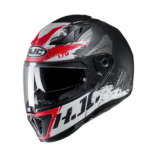 HJC i70 Helmet Rias MC1SF Black/White/Red Matt