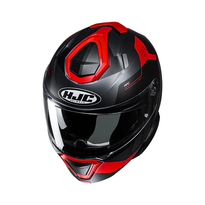 HJC i91 Helmet Carst MC1SF Black/Grey/Red Matt