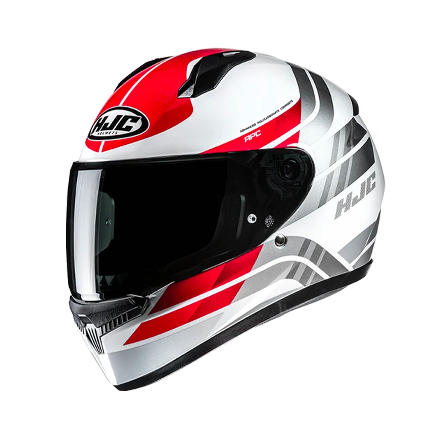 HJC C10 Helmet C10 Hiper MC1 White/Red/Grey