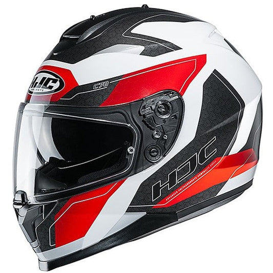 HJC C70 Helmet Canex MC1 Black/White/Red