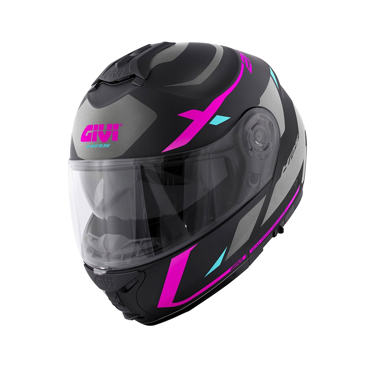 Givi X21 Evo Black/Teal/Purple Helmet