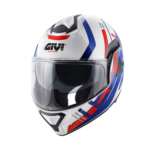 Givi X30 Helmet Pulsar White/Blue/Red Gloss