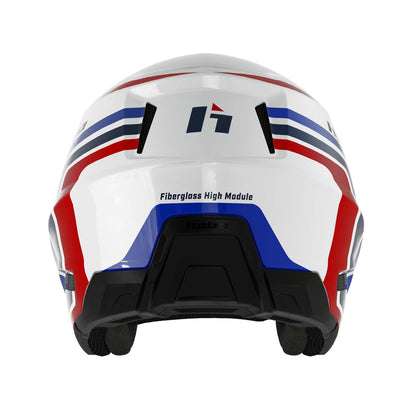 Hebo HTR F02 Zone Pro Racing Helmet Classic White