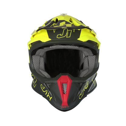 Just1 J18 Mips Vertigo Red Grey Fluo Yellow