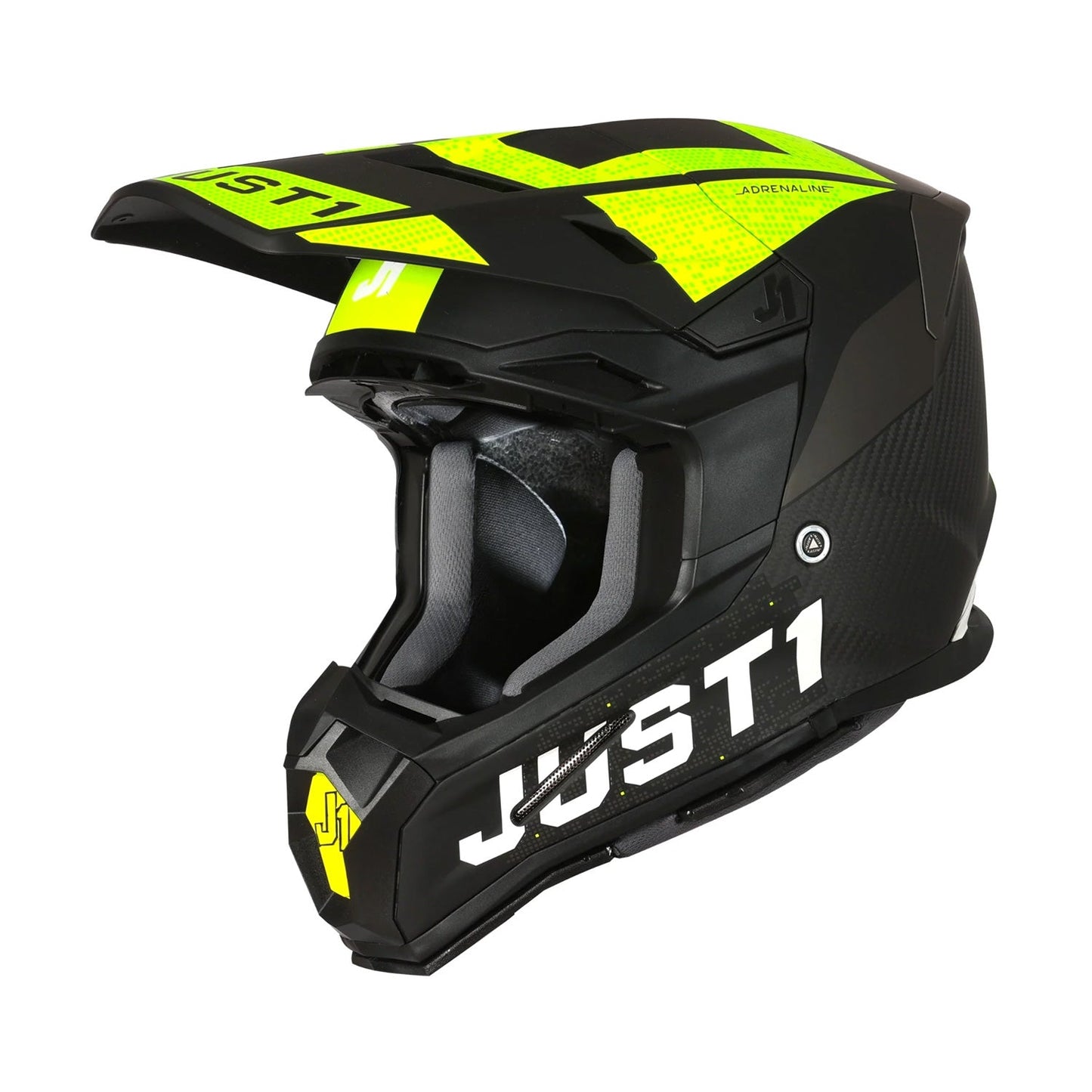 Just1 J22 Adrenaline Black/Fluo Yellow/Carbon Matt 22.06