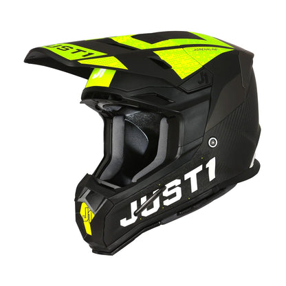 Just1 J22 Adrenaline Black/Fluo Yellow/Carbon Matt 22.06