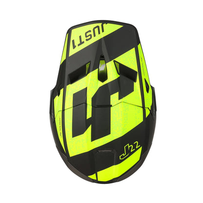 Just1 J22 Adrenaline Black/Fluo Yellow/Carbon Matt 22.06