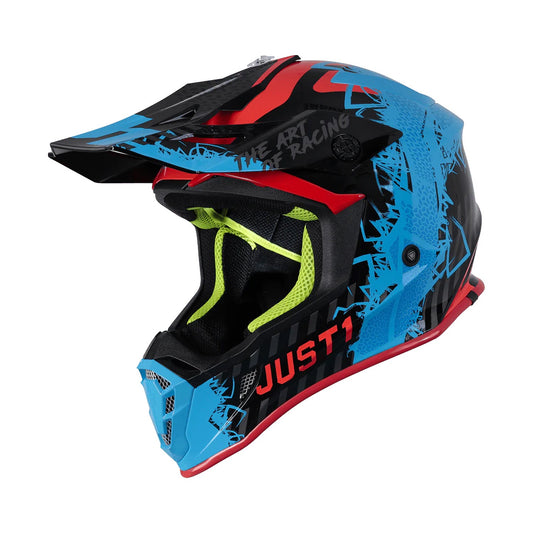 Just1 J38 Mask Blue/ Red/ Black