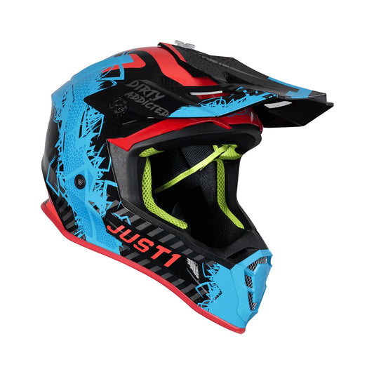 Just1 J38 Mask Blue/ Red/ Black