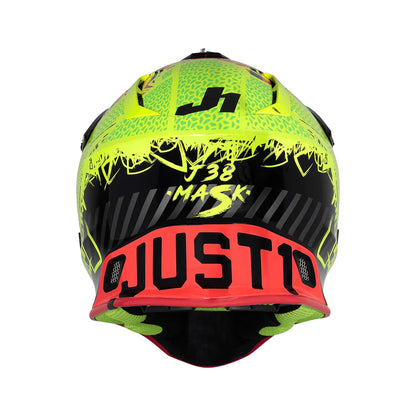 Just1 J38 Mask Fluo Yellow Red Black