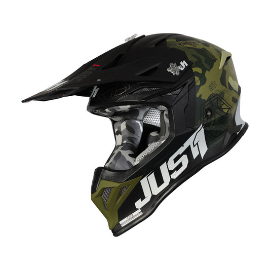 Just1 J39 Kinetic Camo Army Green Black