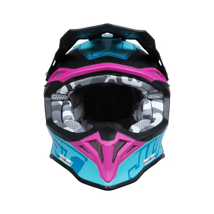 Just1 J39 Thruster Petrol Blue Fuxia Black (ECE 22.06)