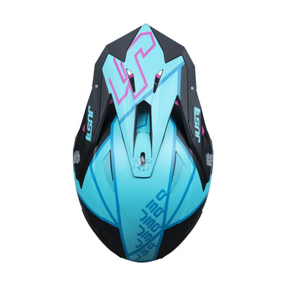 Just1 J39 Thruster Petrol Blue Fuxia Black (ECE 22.06)
