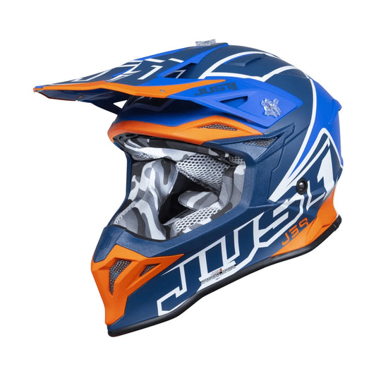 Just1 J39 Thruster White Fluo Orange Blue (ECE 22.06)