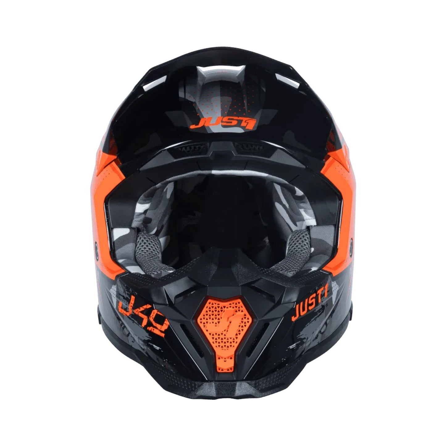 Just1 J40 Shooter Camo Orange Black (ECE 22.06)