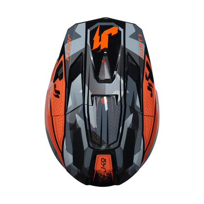 Just1 J40 Shooter Camo Orange Black (ECE 22.06)