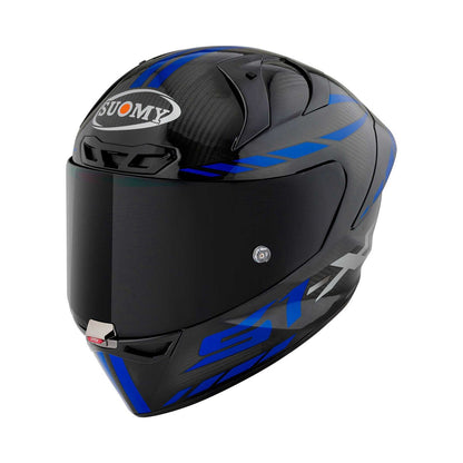 Suomy S1-XR GP Helmet Carbon Hypersonic Blue FIM