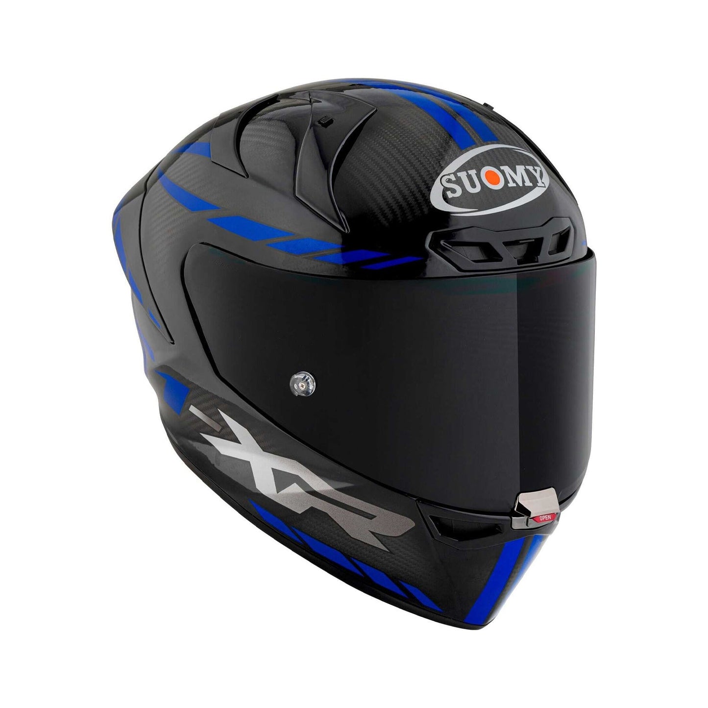 Suomy S1-XR GP Helmet Carbon Hypersonic Blue FIM