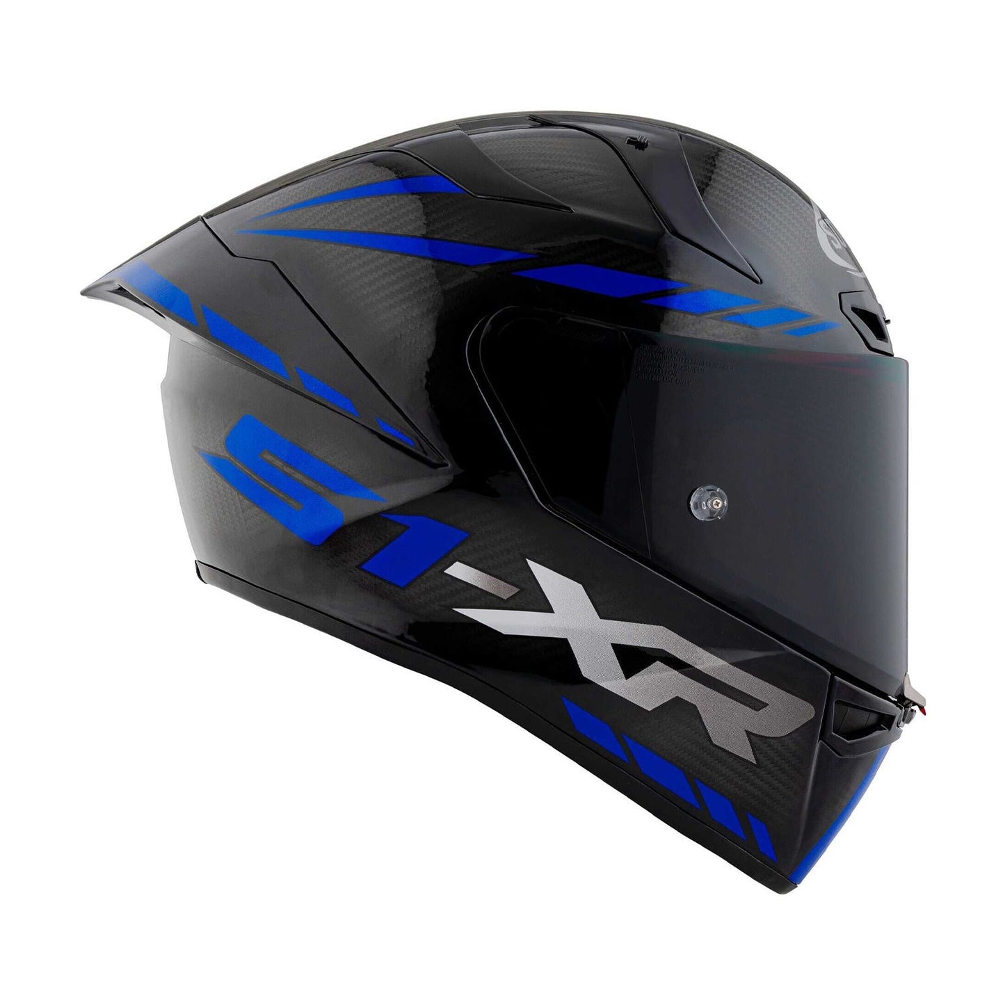 Suomy S1-XR GP Helmet Carbon Hypersonic Blue FIM