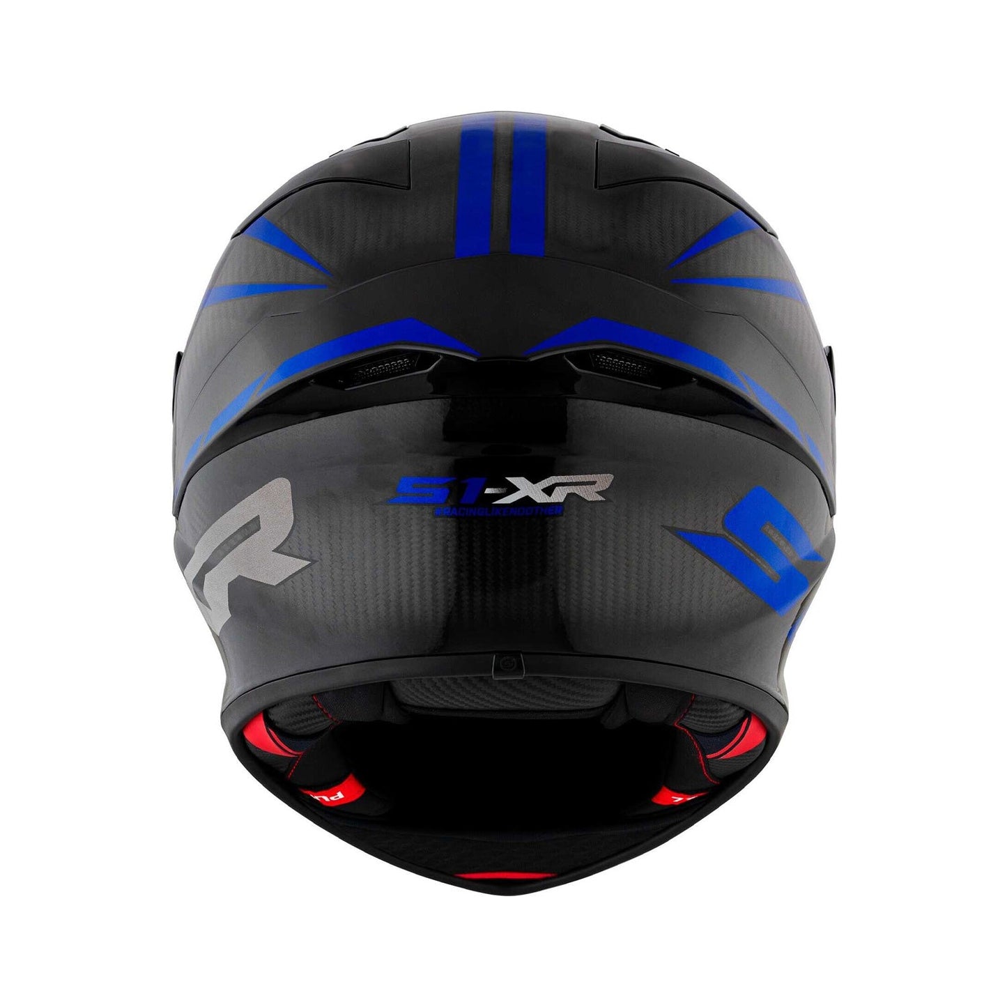 Suomy S1-XR GP Helmet Carbon Hypersonic Blue FIM