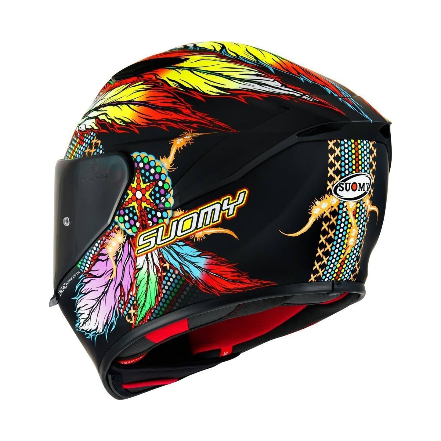 Suomy Track-1 Helmet Chieftain Black Matt