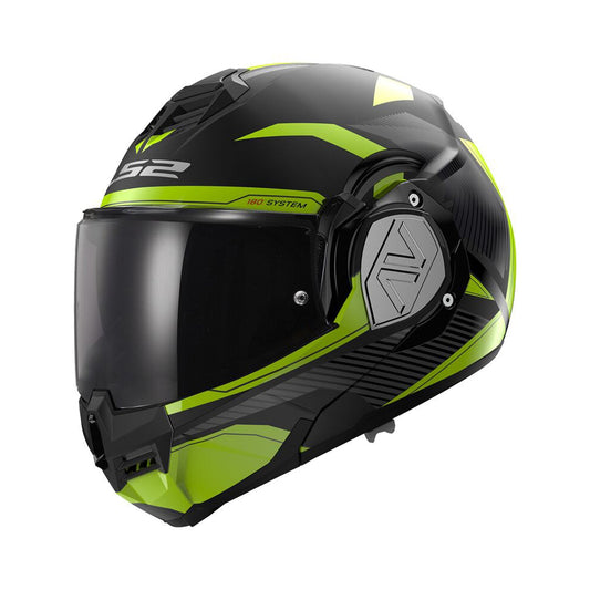 LS2 Advant Helmet Revo Matt Black/Yellow Fluo Matt