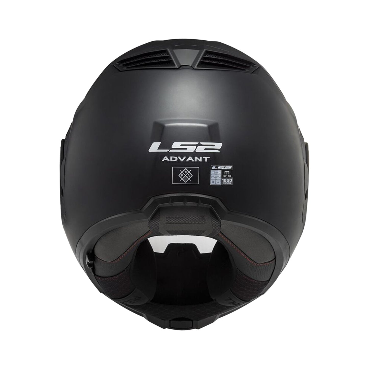 LS2 Advant Helmet Solid Black Matt