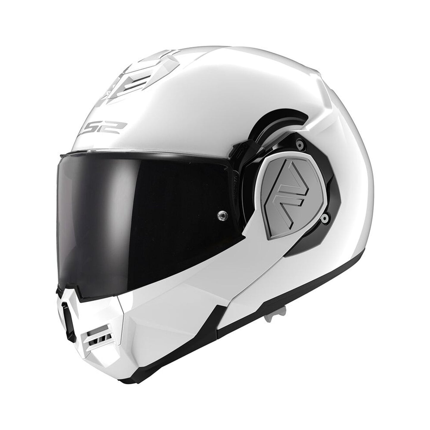 LS2 Advant Helmet Solid White Gloss