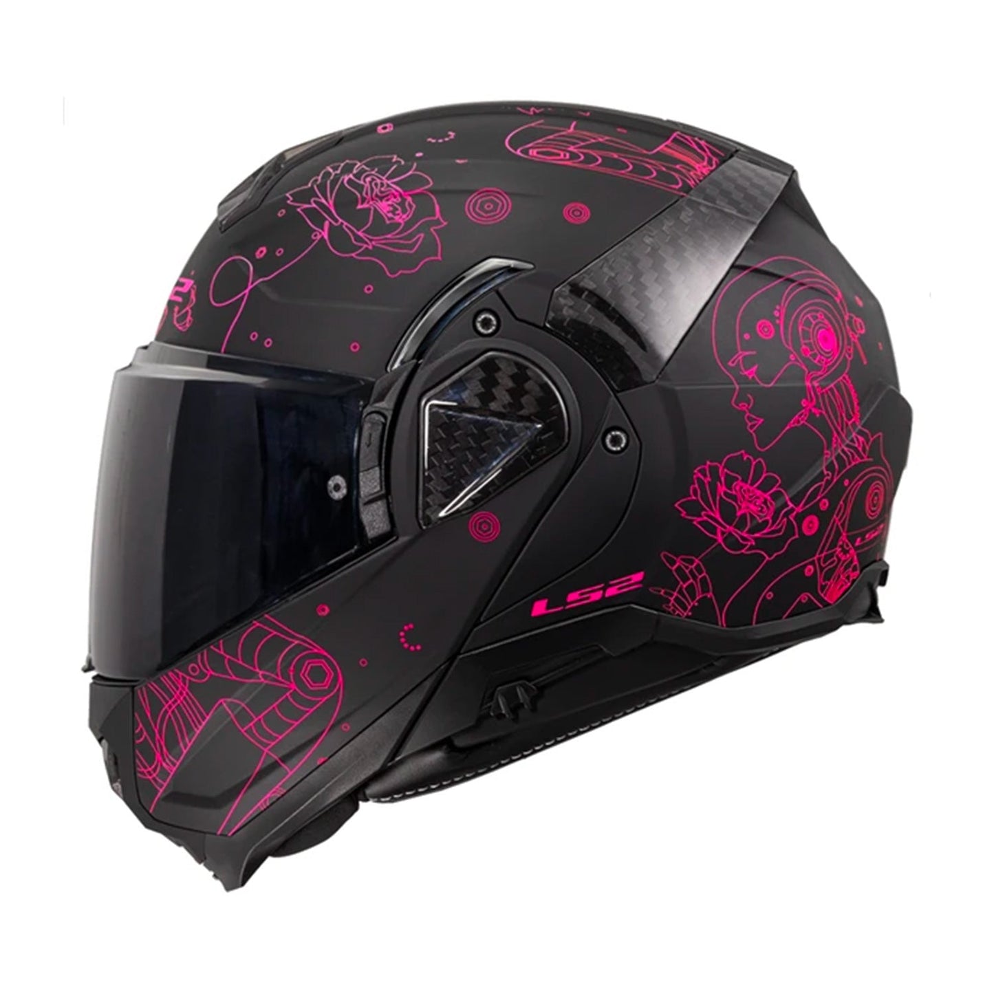 LS2 Advant II Helmet Sophia Pink Matt