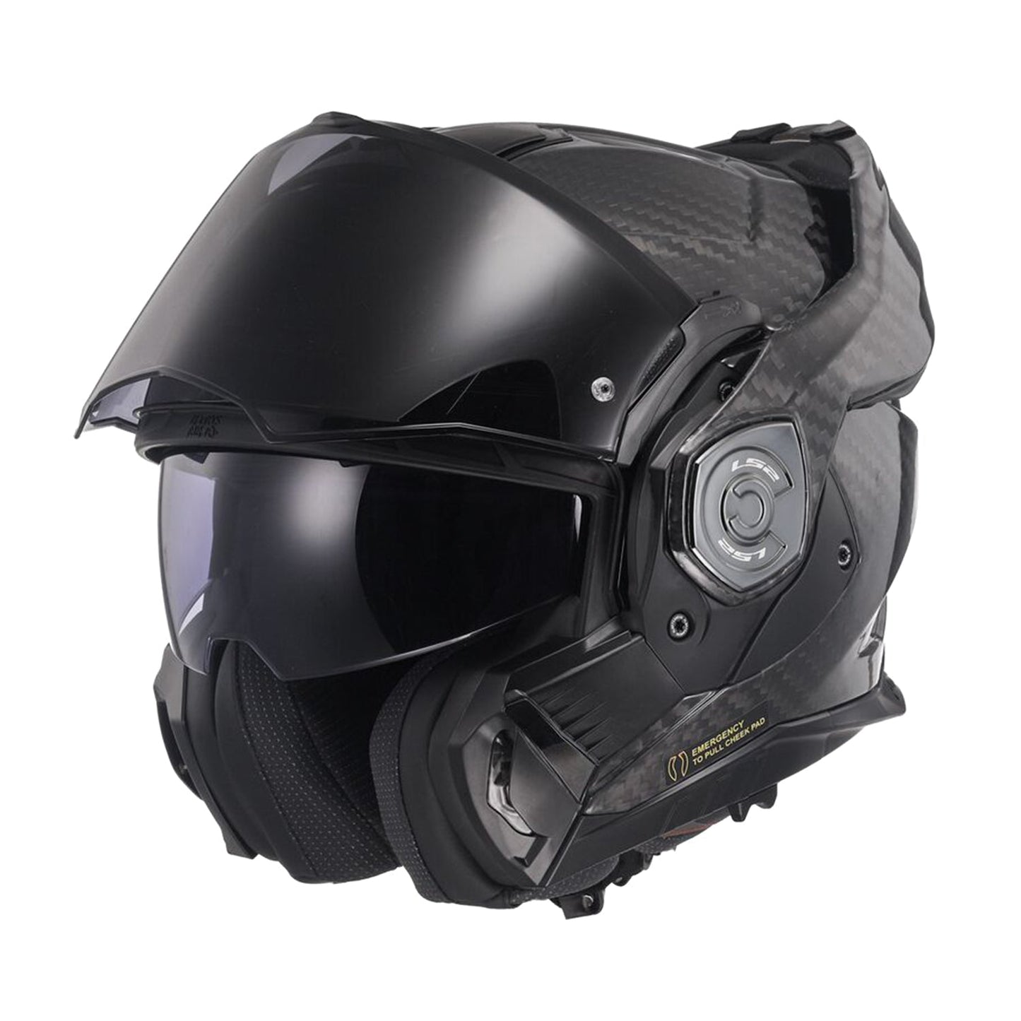 LS2 Advant X Carbon Helmet Solid Black Matt