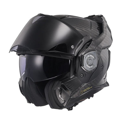 LS2 Advant X Carbon Helmet Solid Black Matt