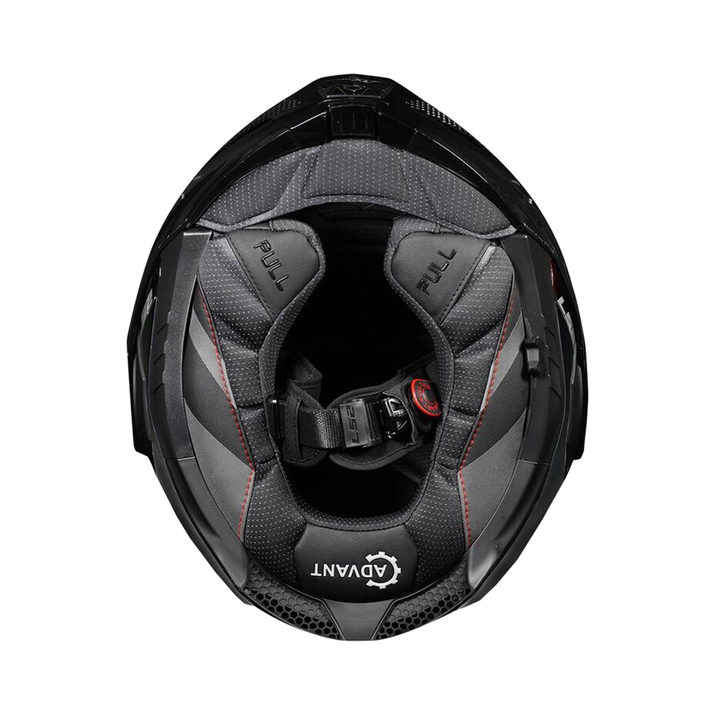 LS2 Advant X Carbon Helmet Solid Black Matt