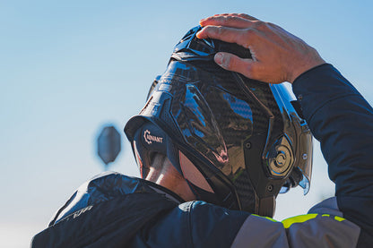 LS2 Advant X Carbon Helmet Solid Black Matt