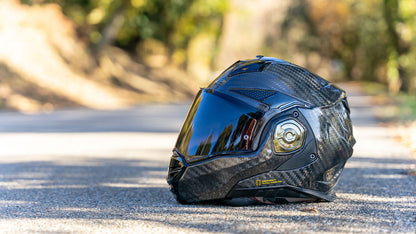 LS2 Advant X Carbon Helmet Solid Black Matt