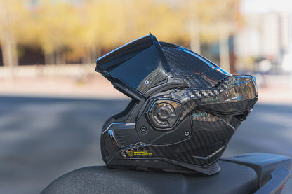 LS2 Advant X Carbon Helmet Solid Black Matt