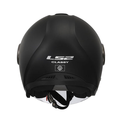 LS2 Classy Helmet Solid Black Matt