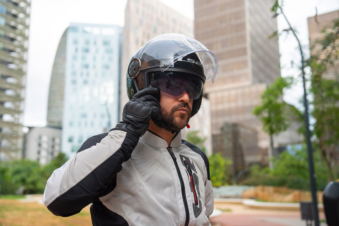 LS2 Classy Helmet Solid Black Matt
