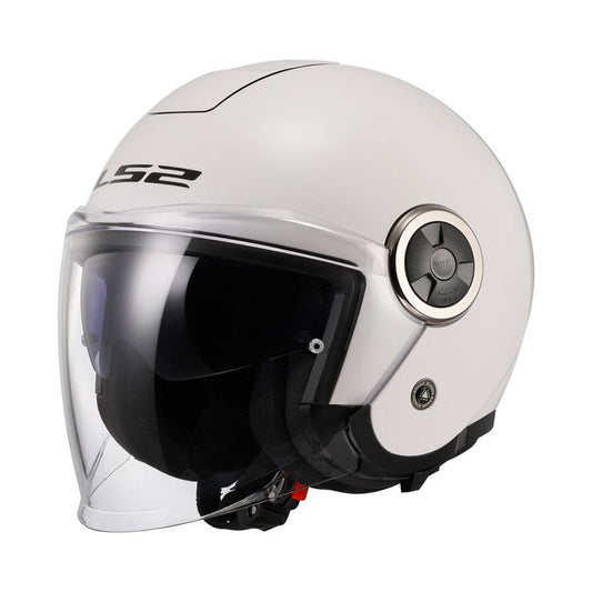 LS2 Classy Helmet Solid White Gloss