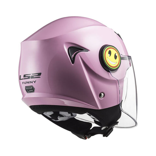 LS2 Funny Junior Helmet Solid Pink