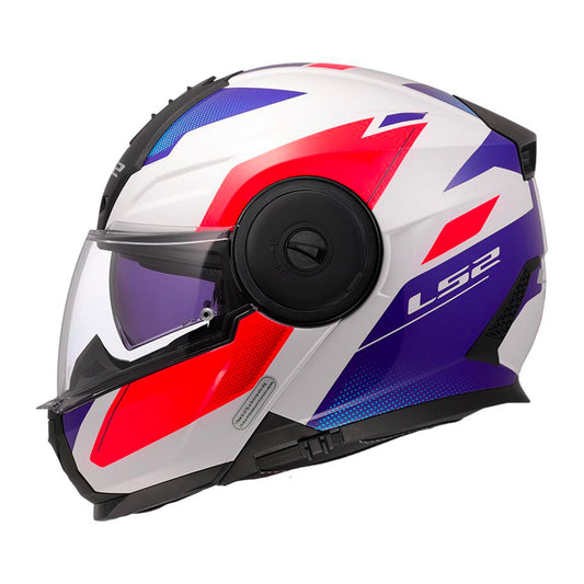 LS2 Scope II Helmet Duria Blue/Rde Gloss