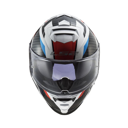 LS2 Storm II Helmet Racer Red/Blue Matt