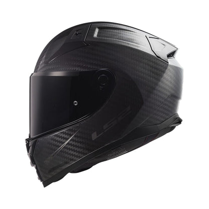 LS2 Vector II Carbon Helmet Solid Black