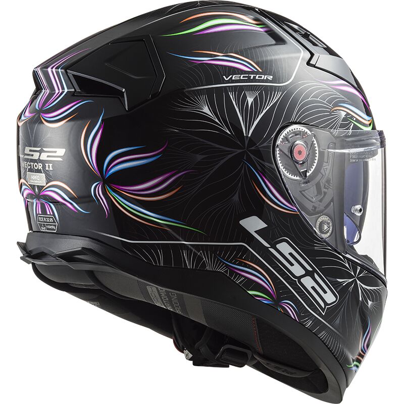 LS2 Vector II Helmet Tropical Black/White