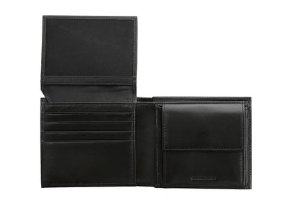 Momodesign Portafoglio in nappa liscia con taglio a vivo
