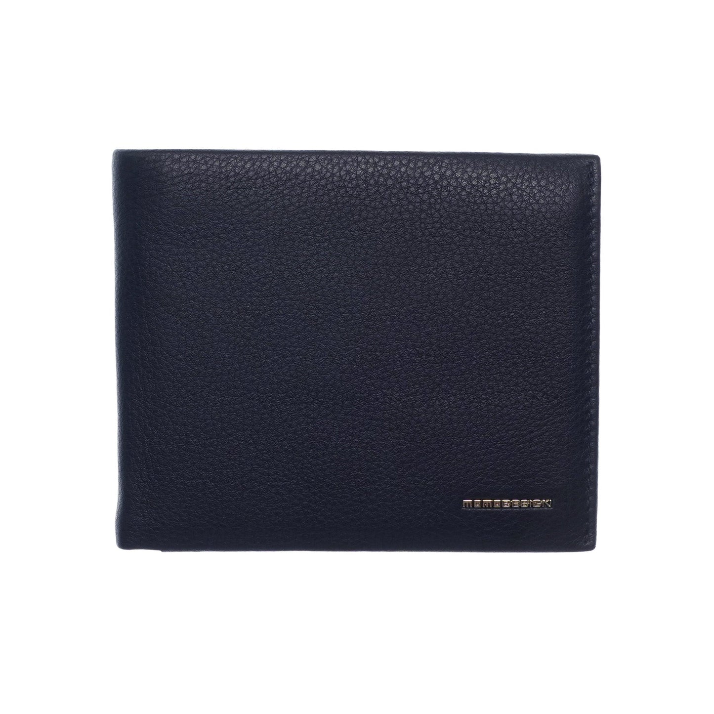 Momodesign Portafoglio in vera pelle martellata blu