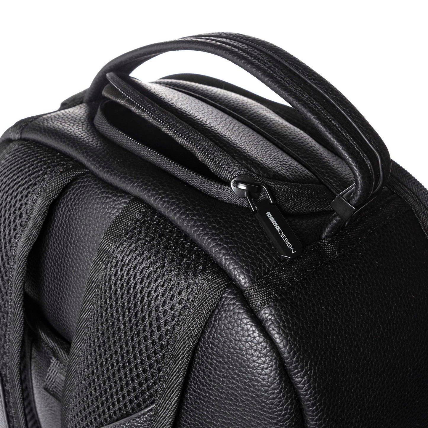 Momodesign Zaino Urban Essential grande in dollaro PU Nero