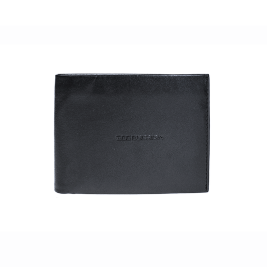 Momodesign Portafoglio in nappa con logo a rilievo