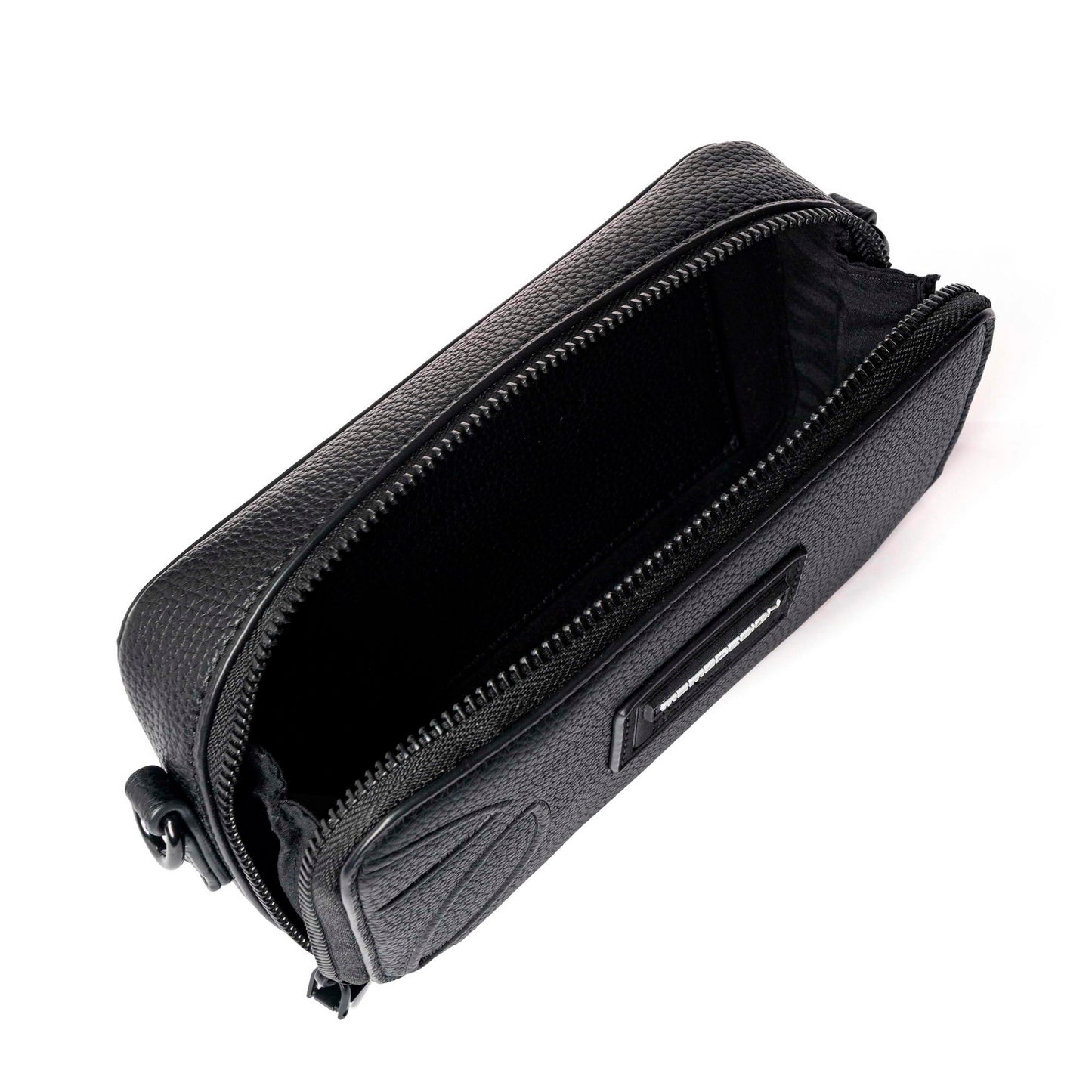 Momodesign pouch business Essential media in dollaro PU Nera